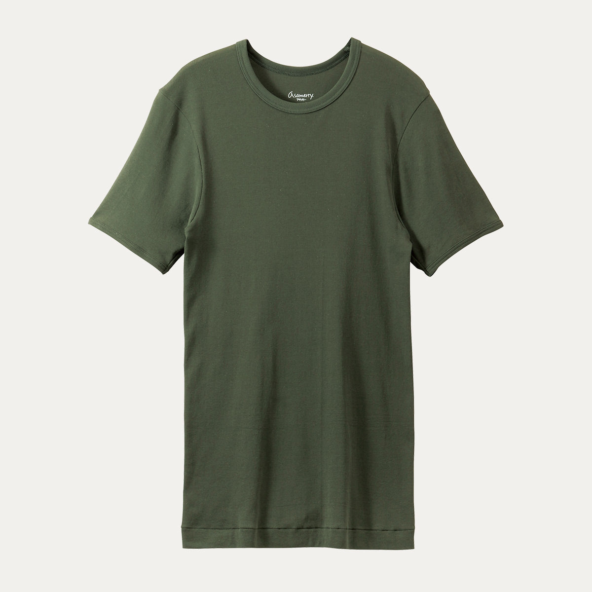 アサメリー カラーシリーズ 丸首Tシャツ