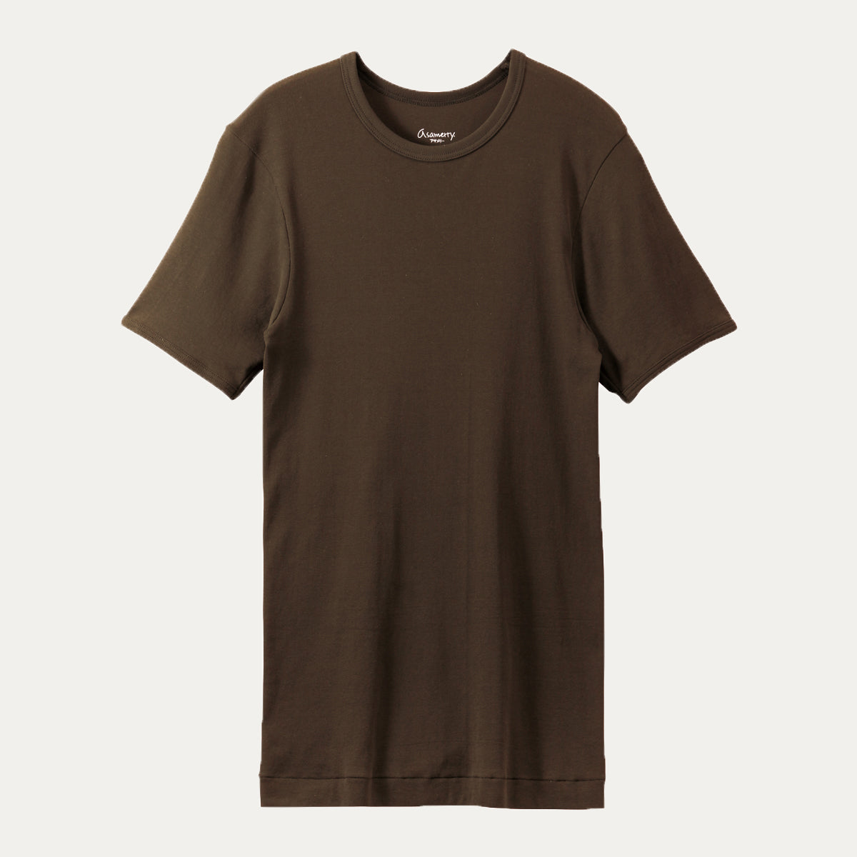 アサメリー カラーシリーズ 丸首Tシャツ