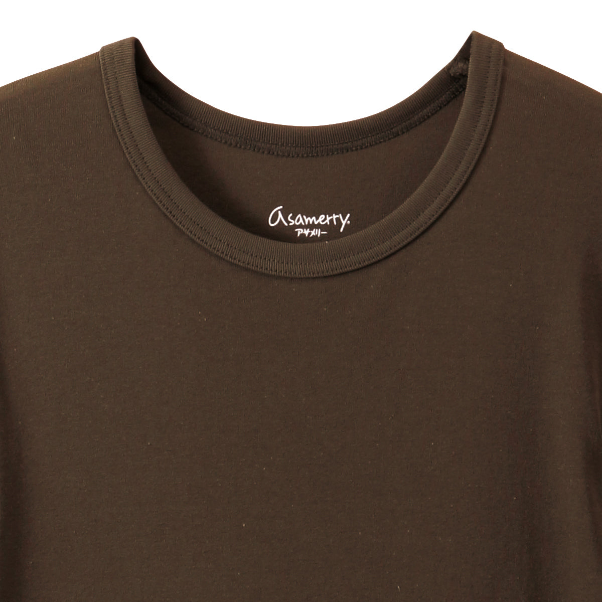 アサメリー カラーシリーズ 丸首Tシャツ