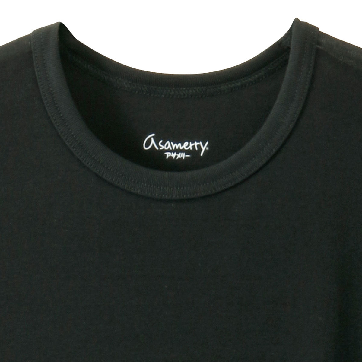 アサメリー カラーシリーズ 丸首Tシャツ