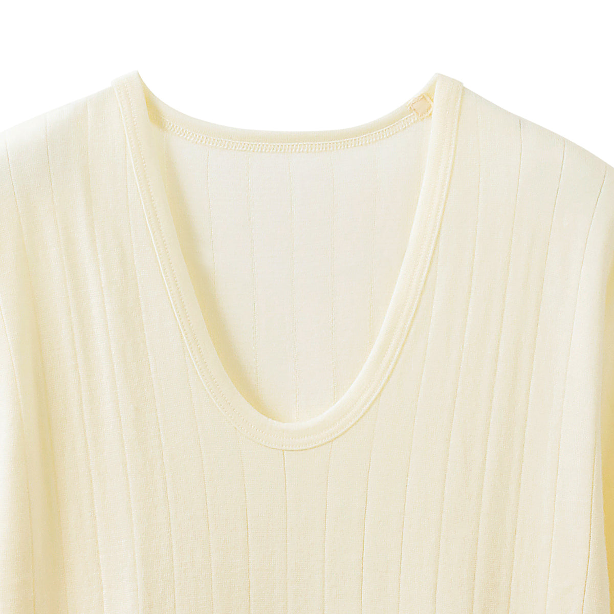 エアメリー ウール U首7分袖アンダー