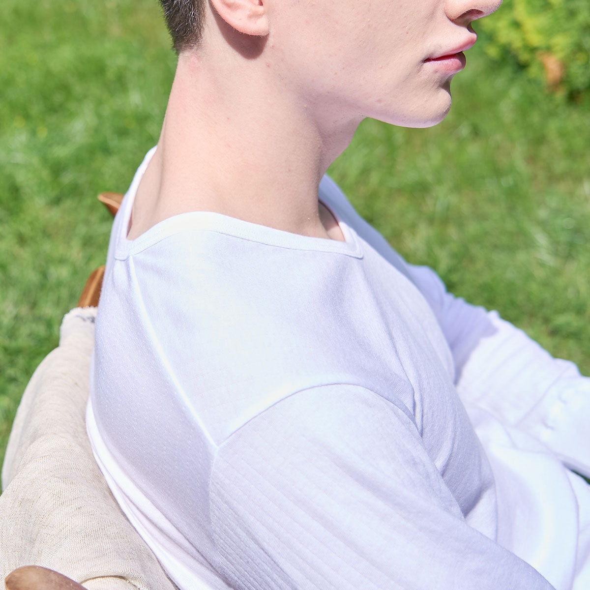 エアメリー コットン U首アンダー