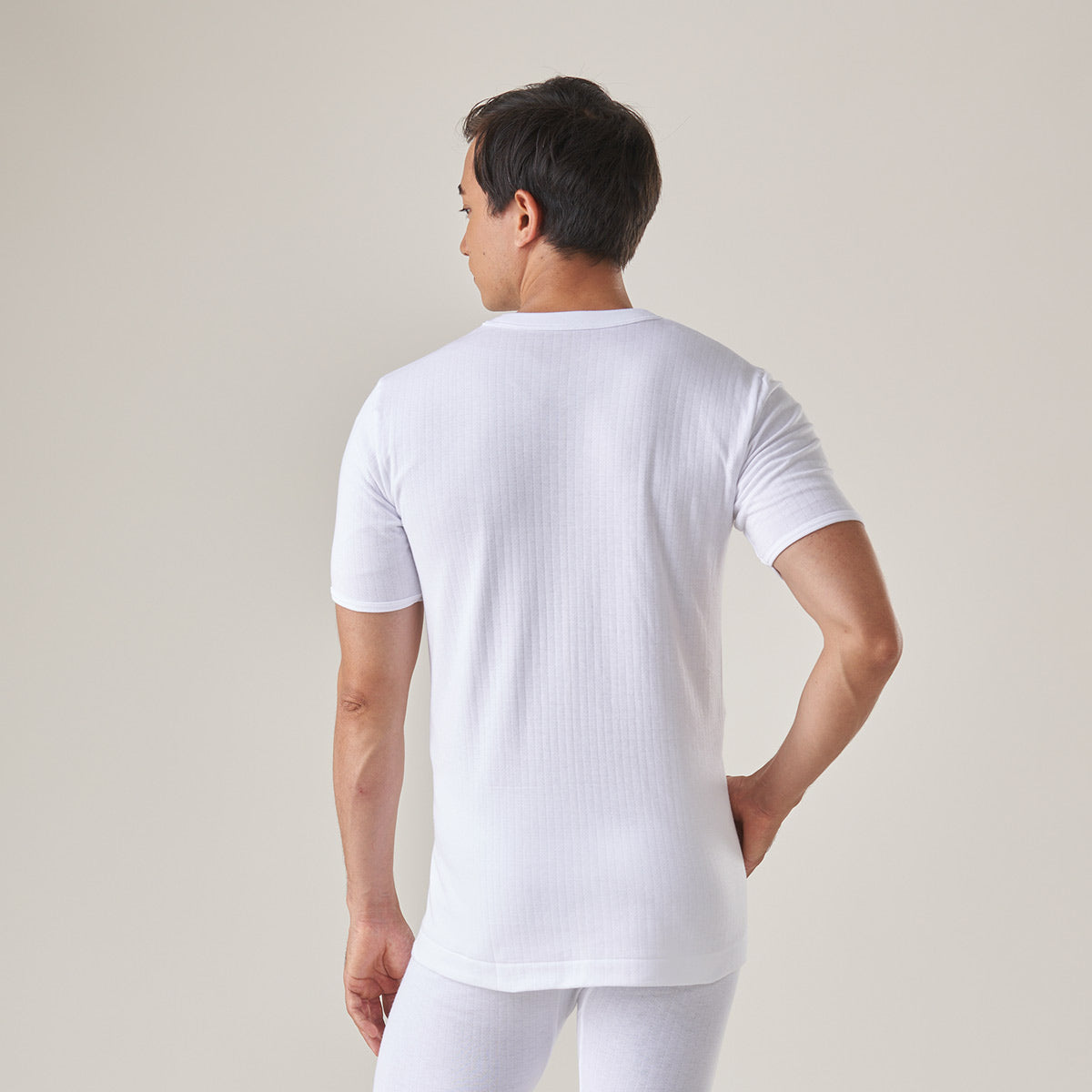 エアメリー コットン 丸首Tシャツ