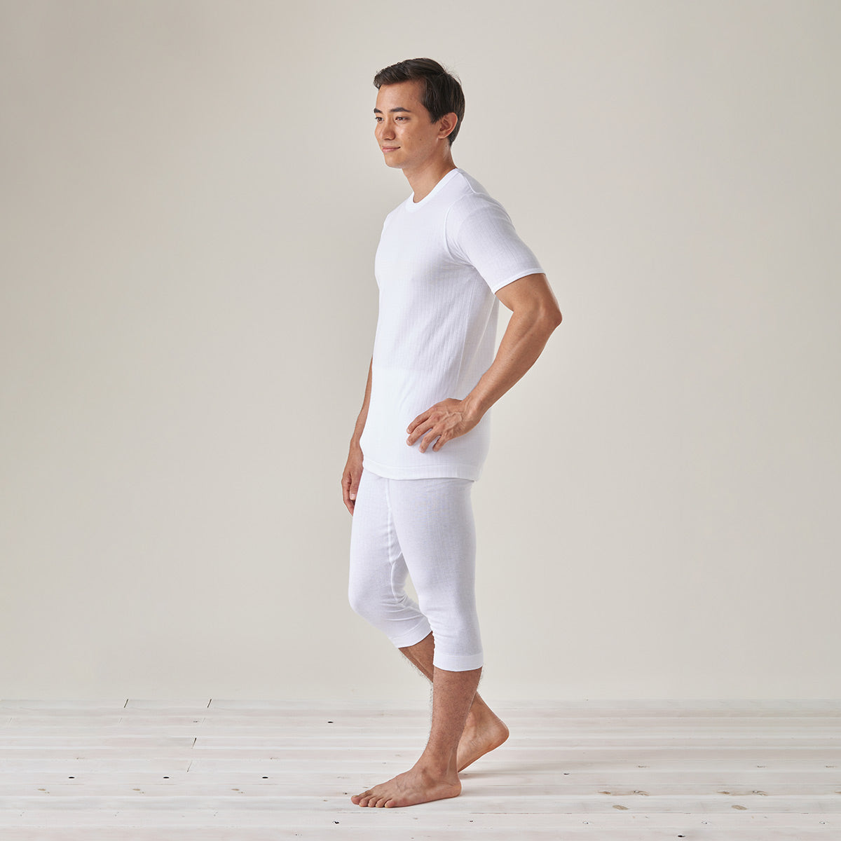 エアメリー コットン ロンパン