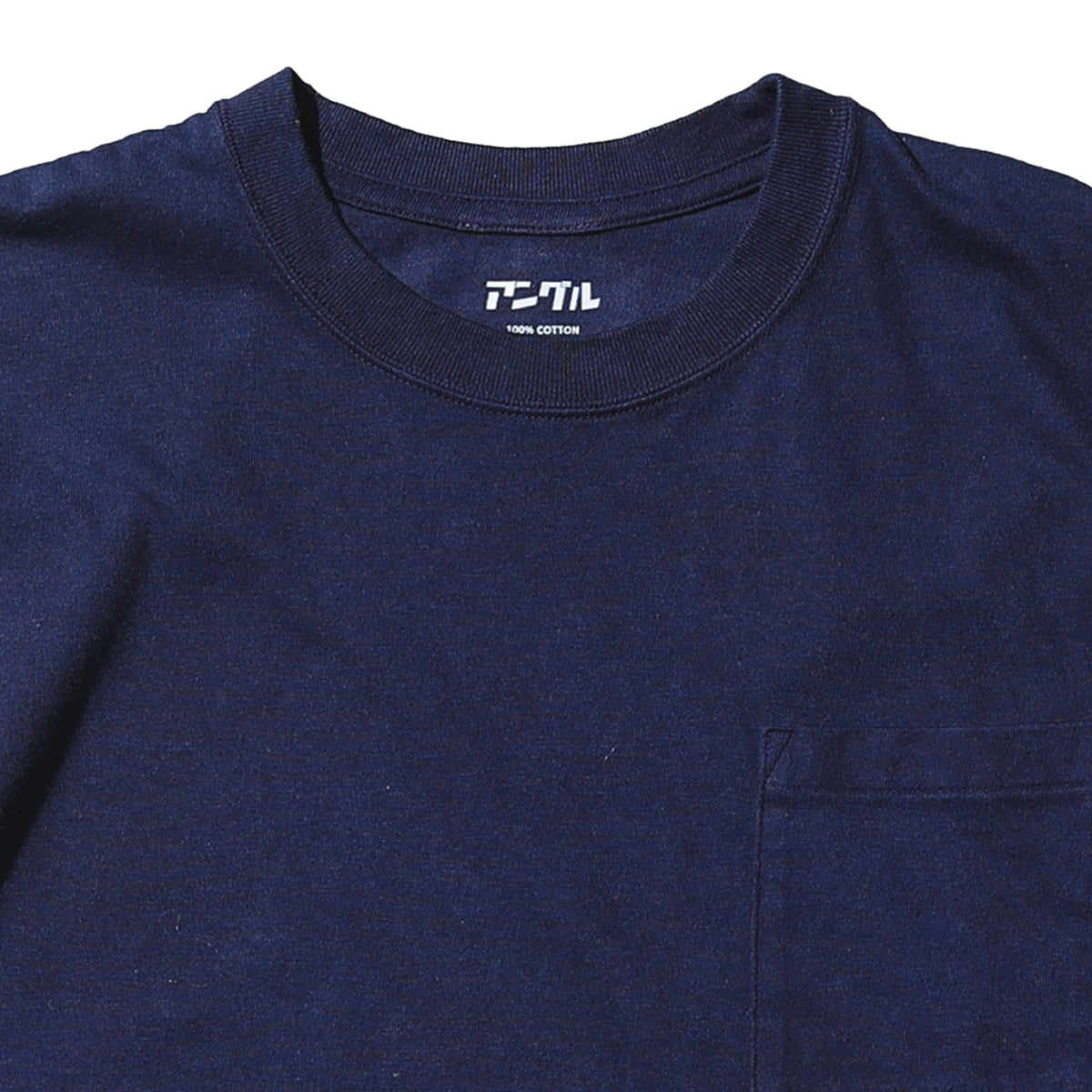 ANGLE 藍染めTシャツ