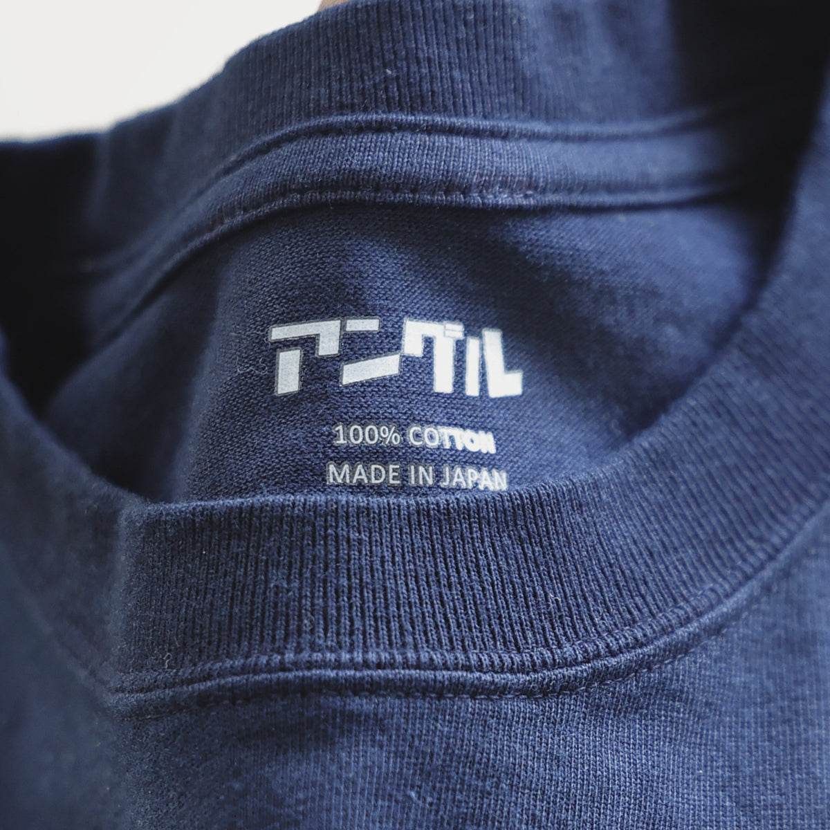 ANGLE 藍染めTシャツ