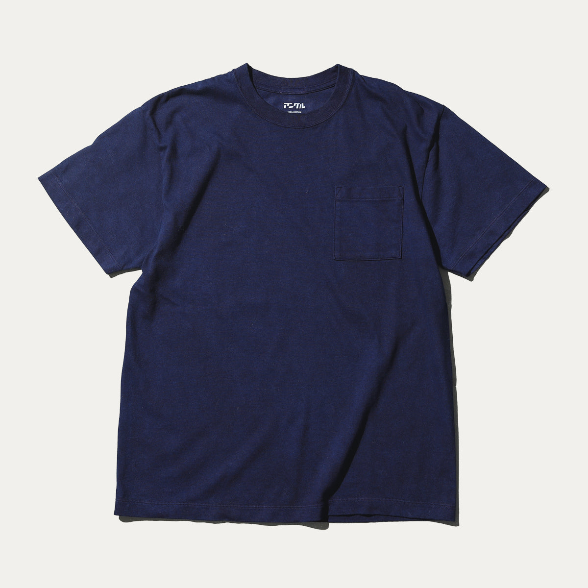 ANGLE 藍染めTシャツ
