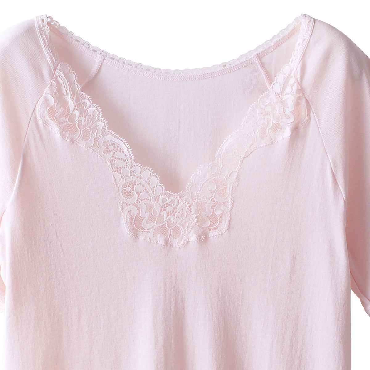 アサメリー 広巾レース 3分袖