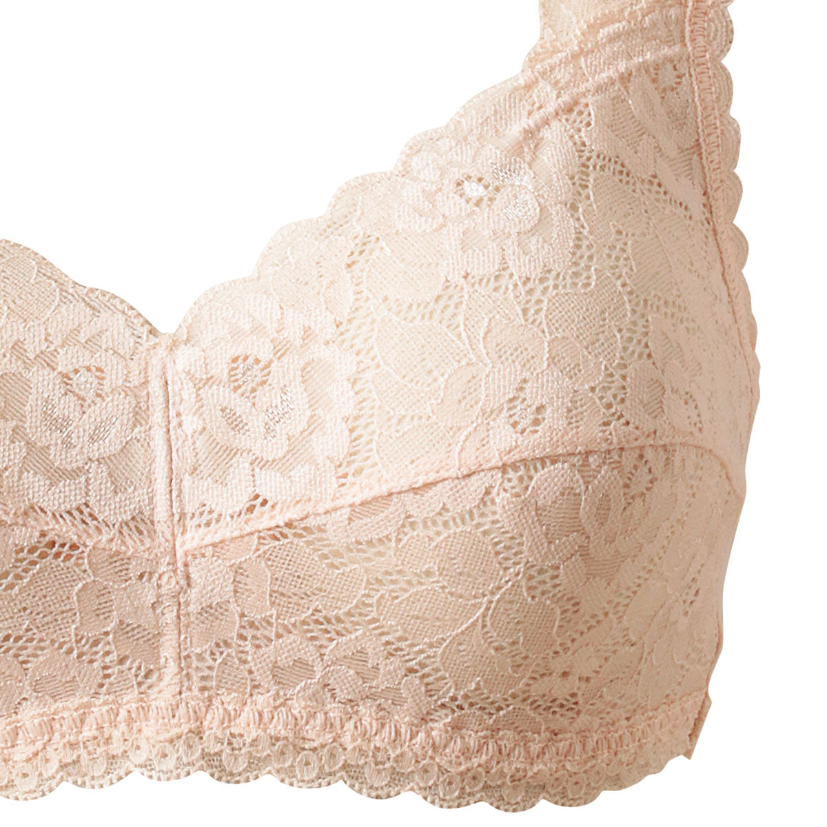 アサメリー快適シリーズ パッド付きハーフキャミ