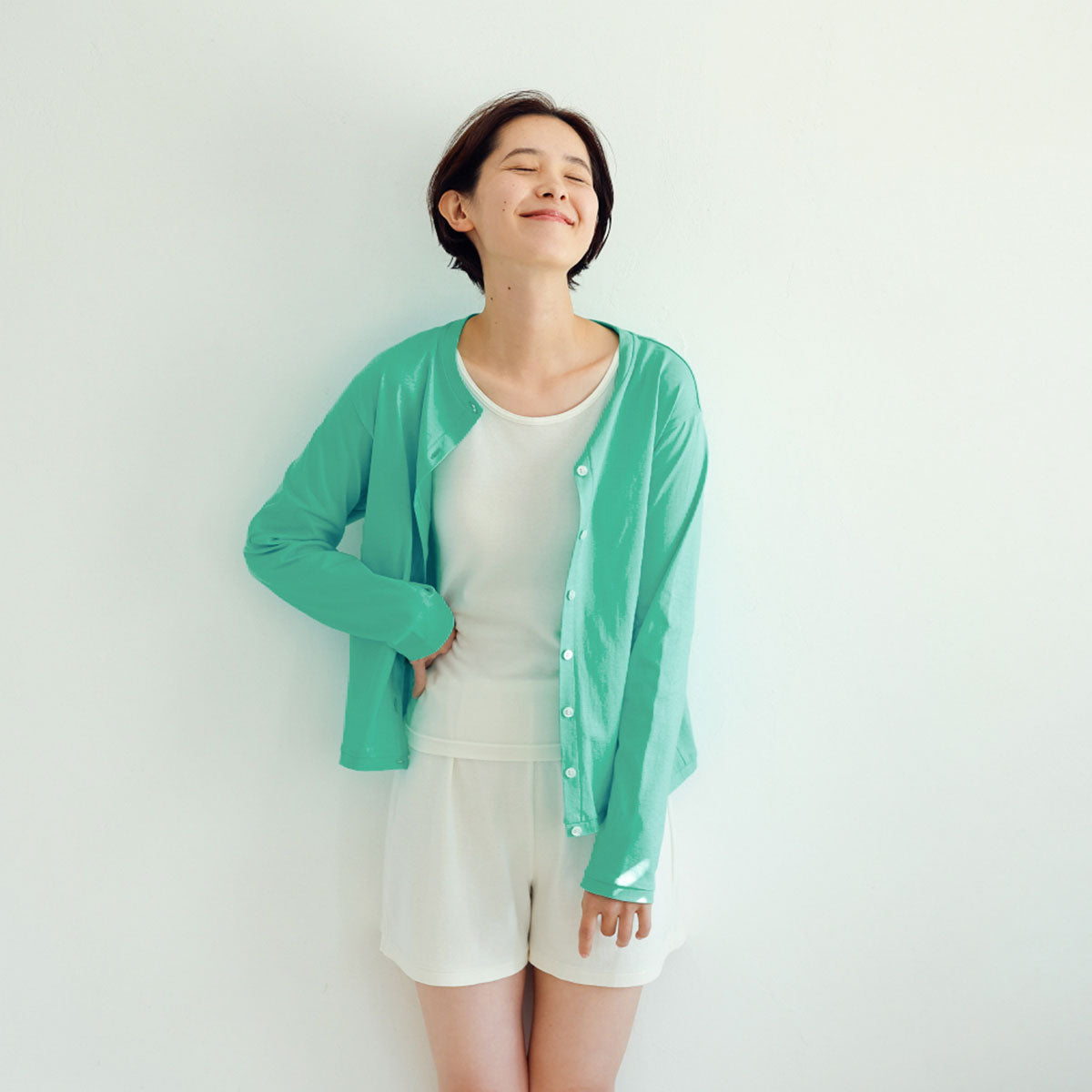 フードテキスタイル タンクトップ