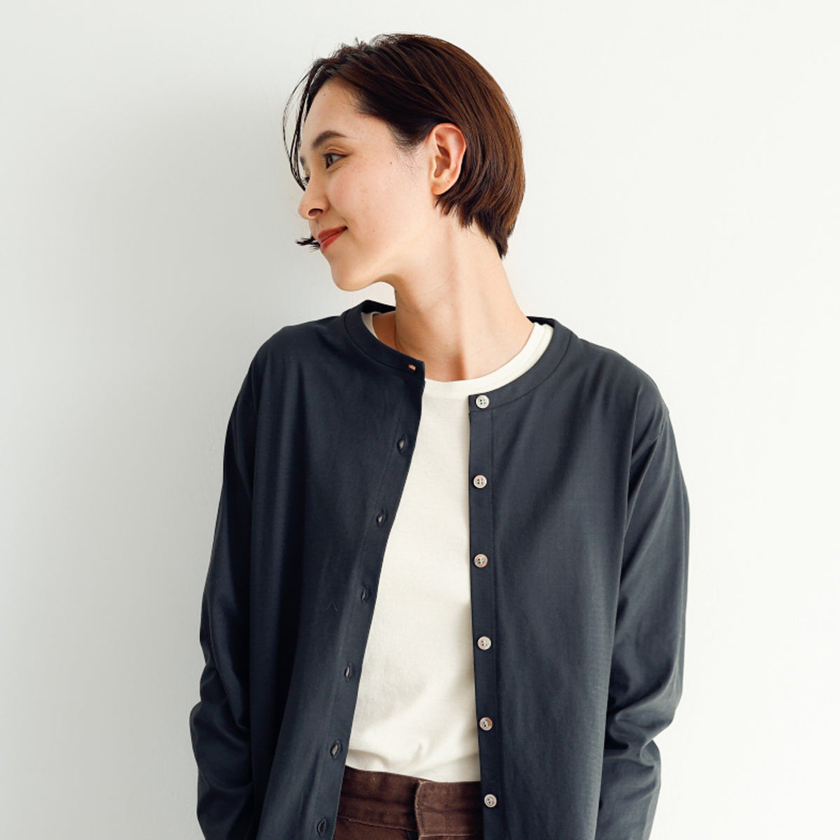 フードテキスタイル スリーブレス