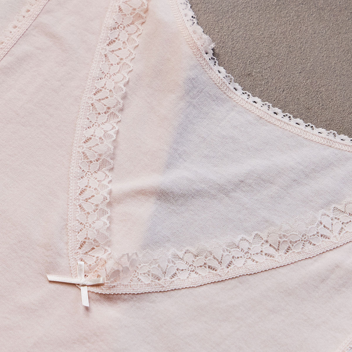 アサメリー 細巾レース 袖なし