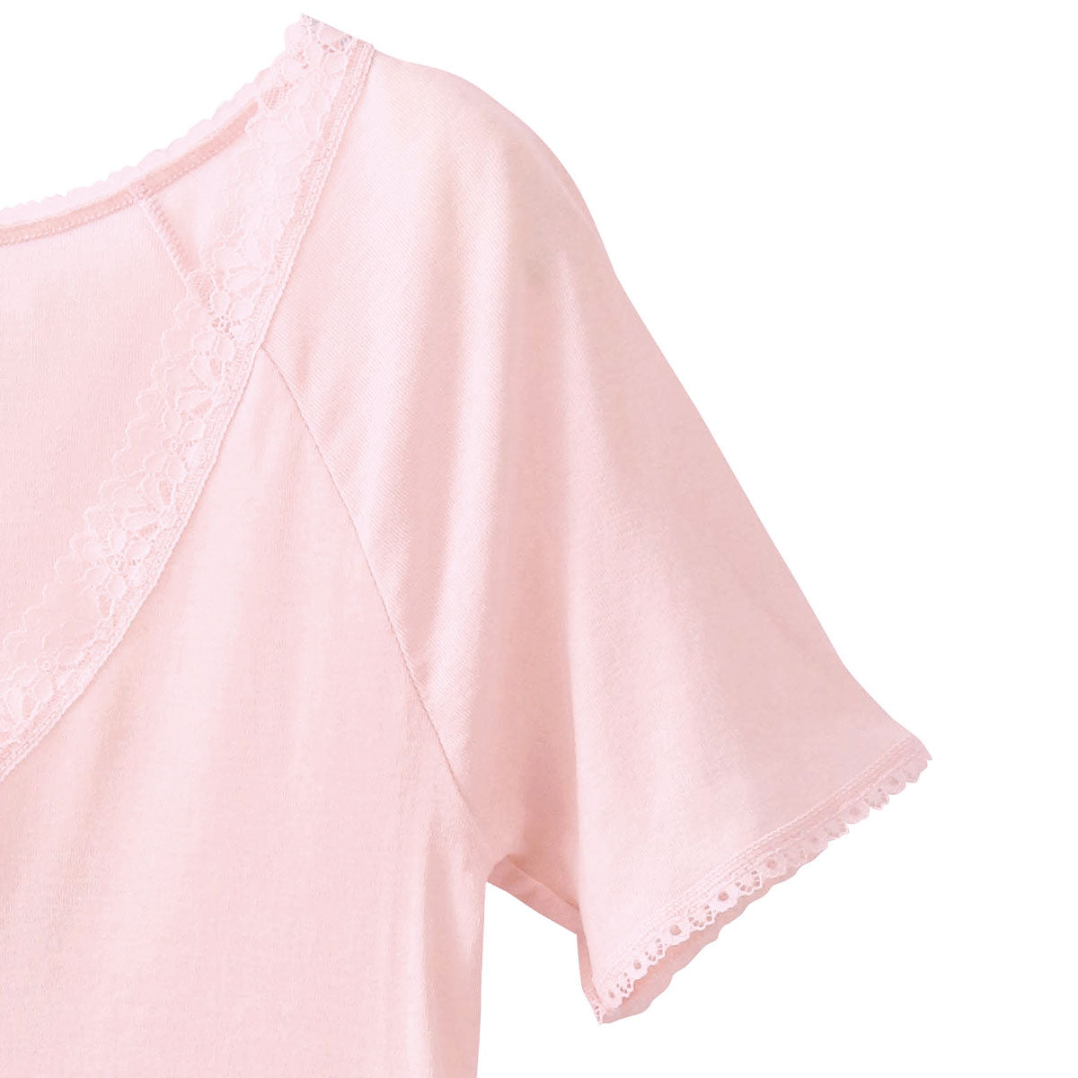 アサメリー 細巾レース 3分袖