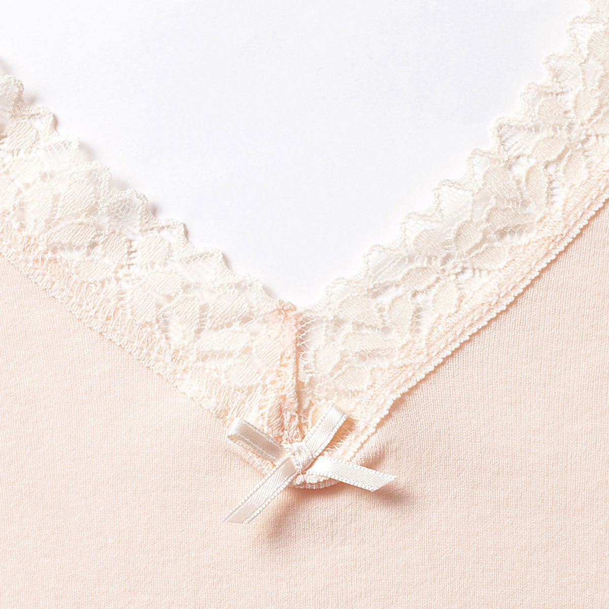 アサメリー 細巾レース 3分袖