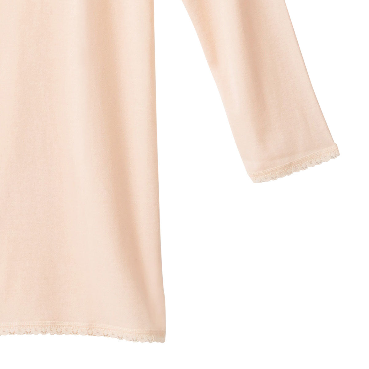 アサメリー 広巾レース 8分袖