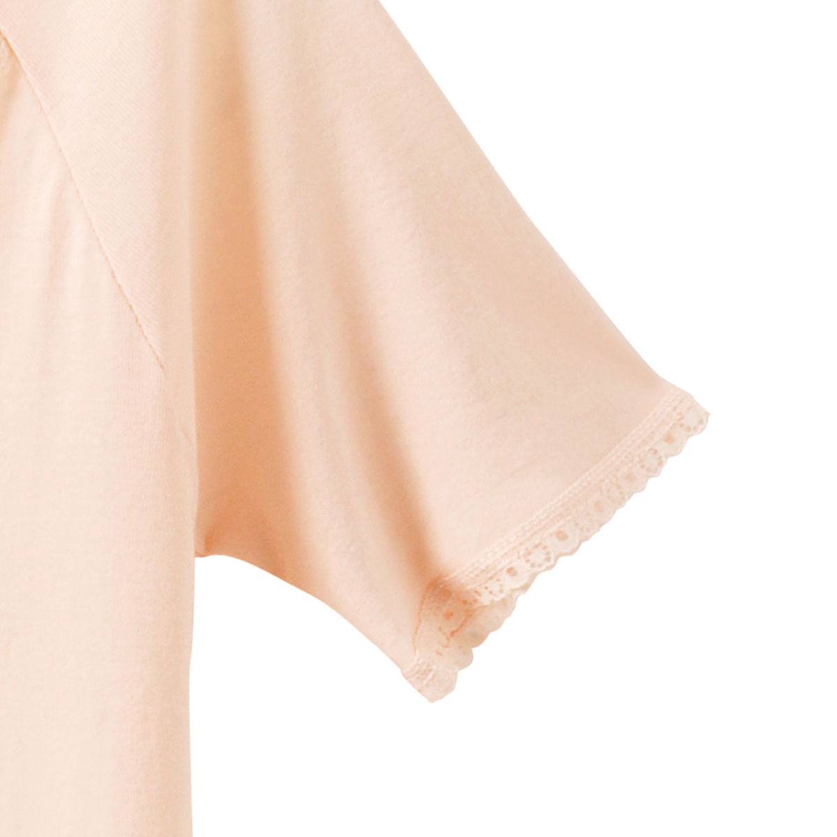 アサメリー 広巾レース 3分袖