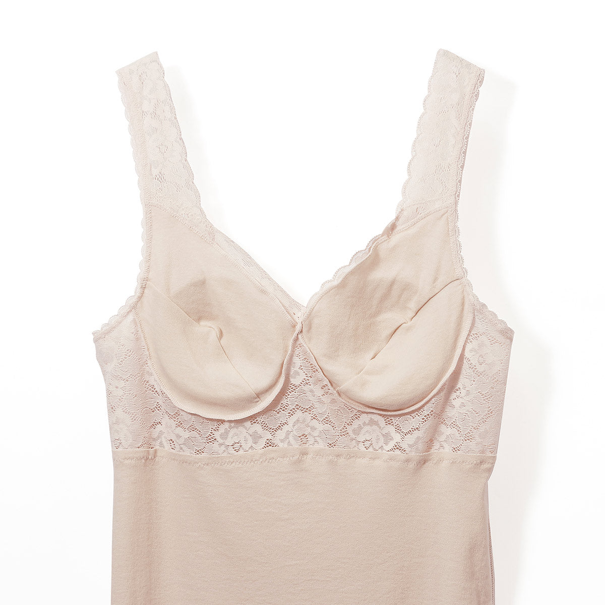 アサメリー快適シリーズ パッド付R型キャミソール