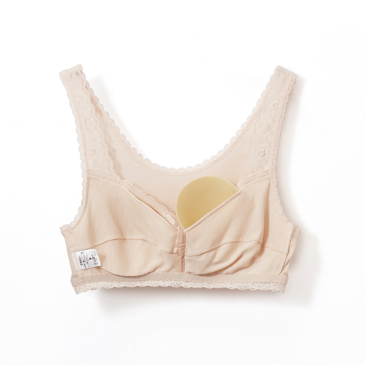 アサメリー快適シリーズ パッド付きハーフキャミ