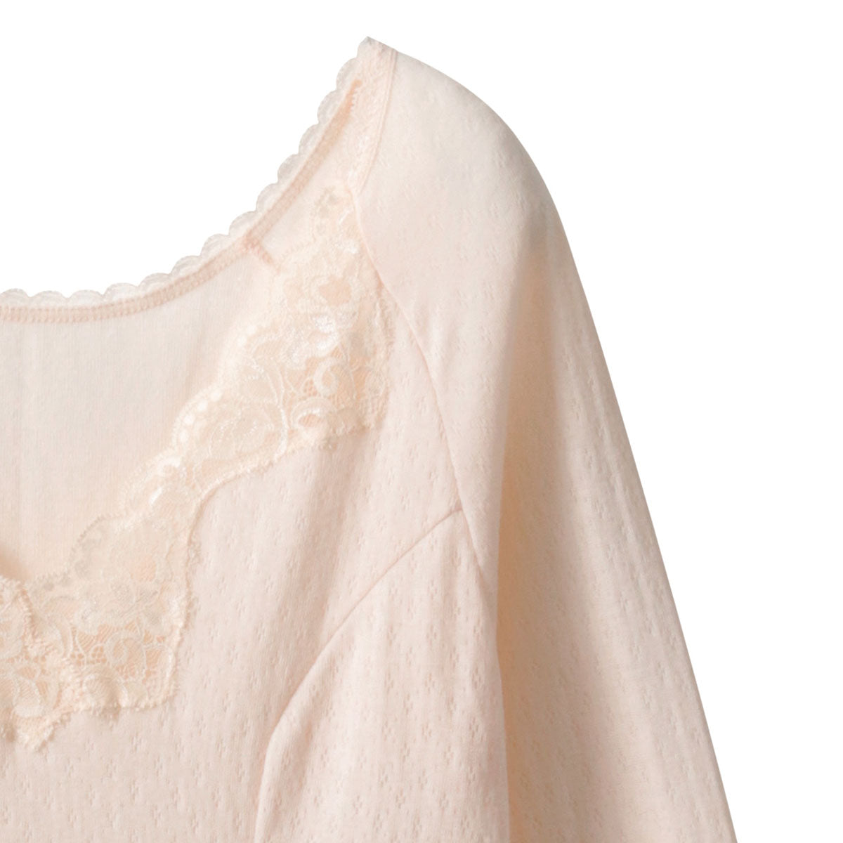 エアメリー ソフト 8分袖スリップ