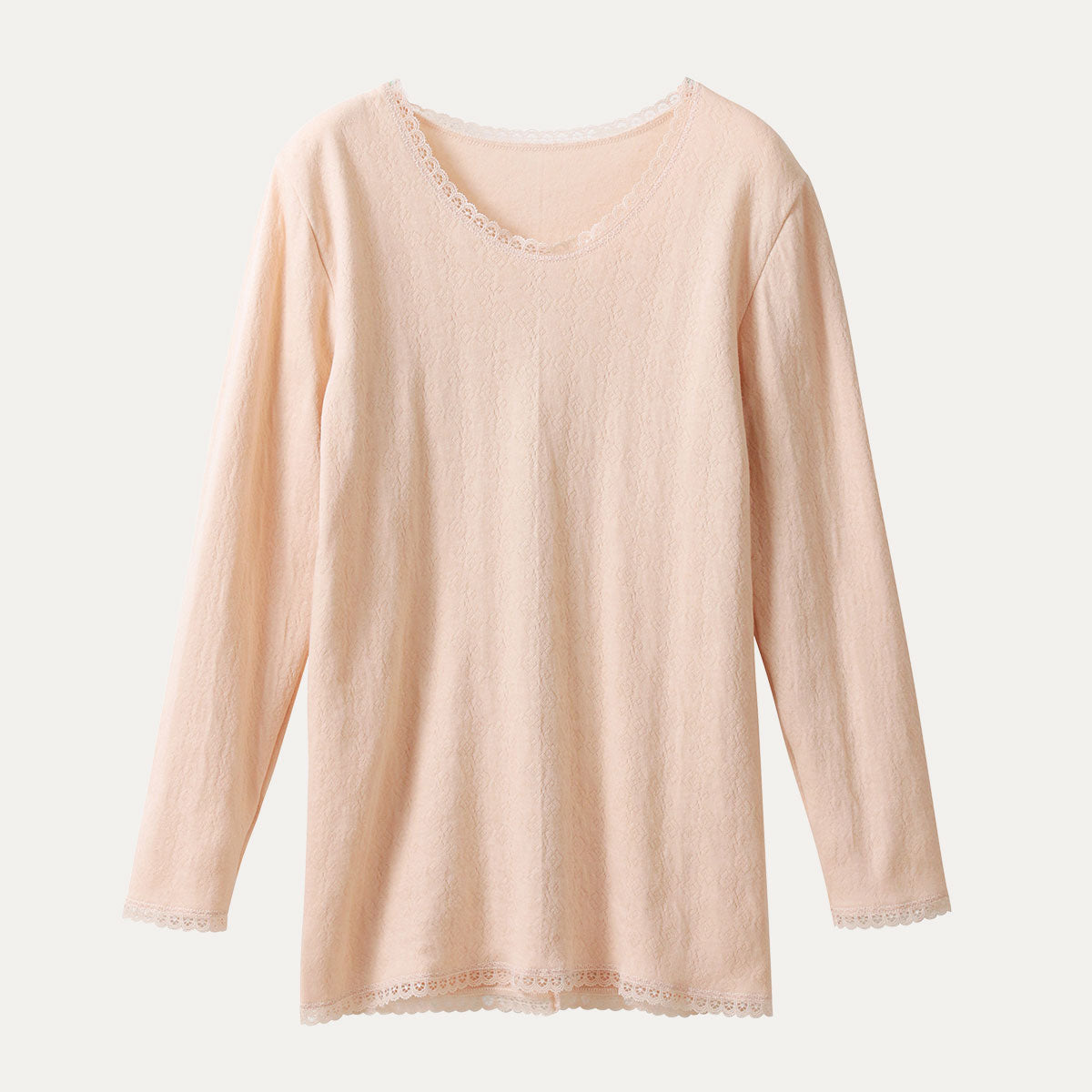 エアメリー コットン裏起毛 8分袖