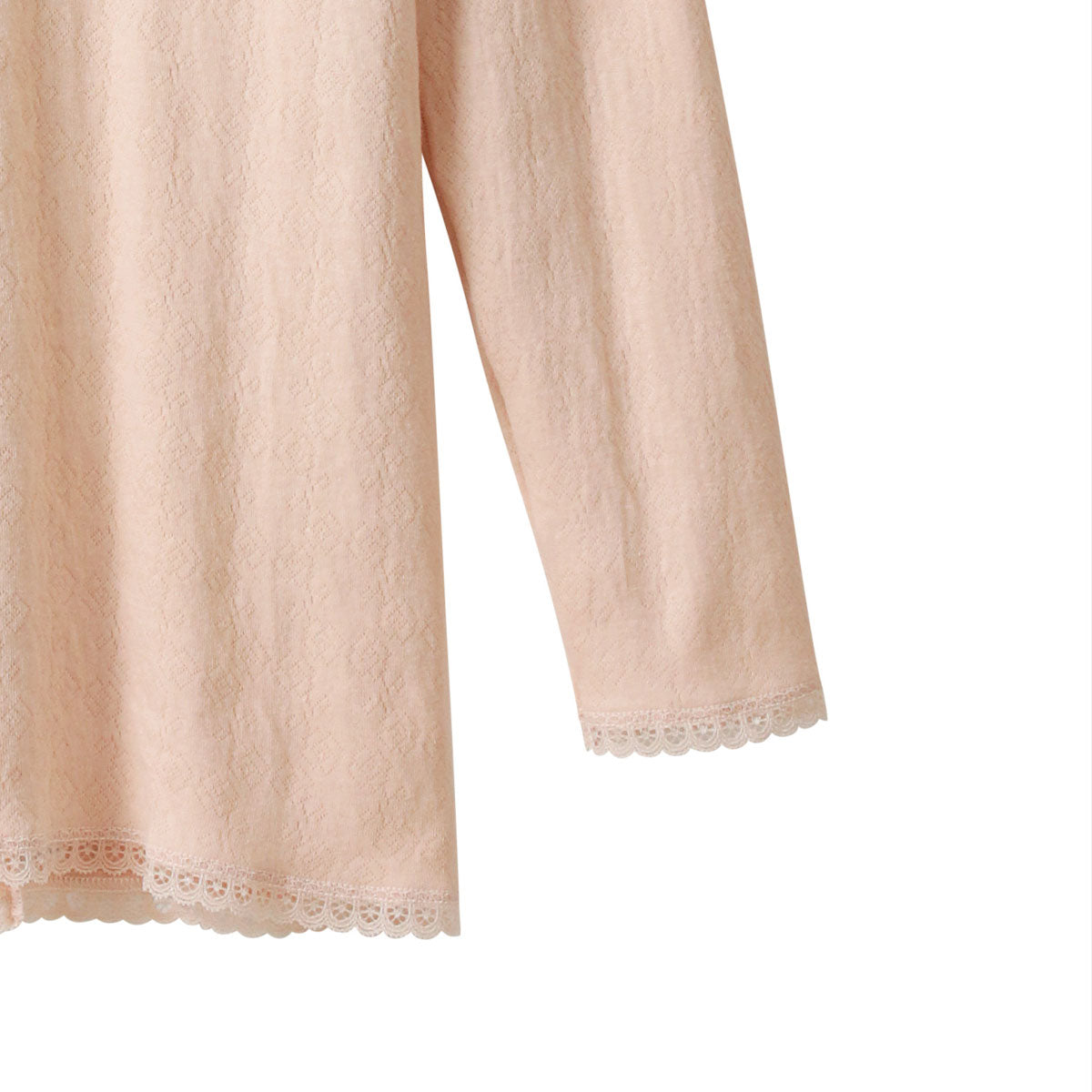 エアメリー コットン裏起毛 8分袖