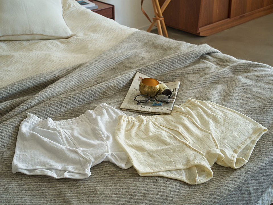 未使用 アングル 高級肌着 紳士 カシミヤ入り　上 下 セット L ビキューナシリーズ 上下箱入り 25％ ｜ ANGLE-アングル