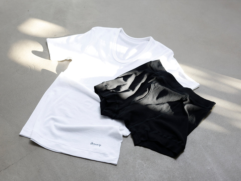【マイスタンダード】夏はやっぱり「アサメリーU首Tシャツ」