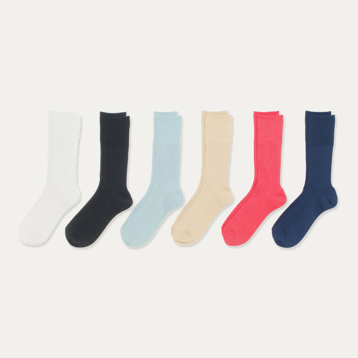 Asamerry Crispy Ribbed Socks