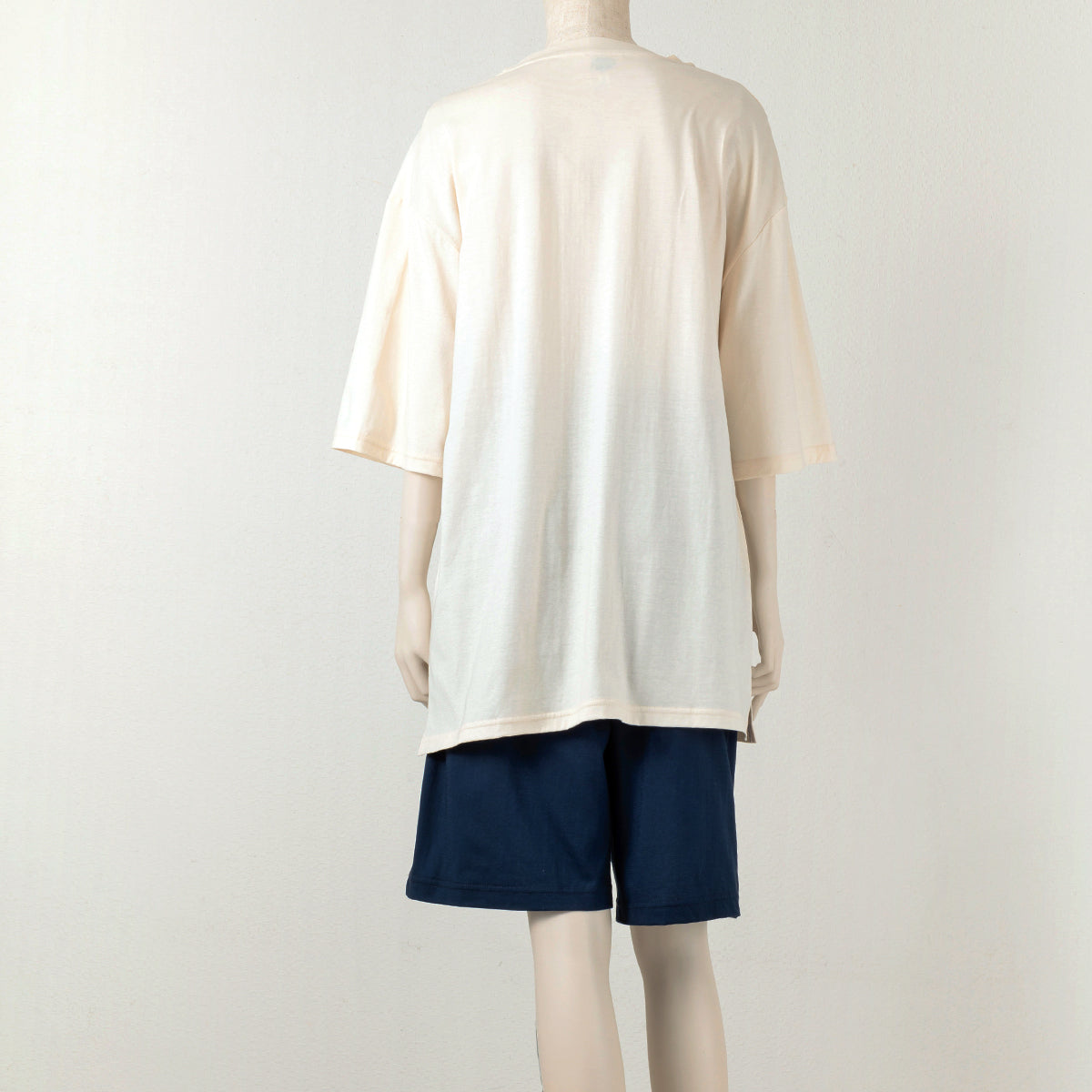 日本未入荷【Aakasha リネンショートパンツ ドロップクロッチ】 ハイテンションクロップドパンツ /日本製/洗える(クロップド
