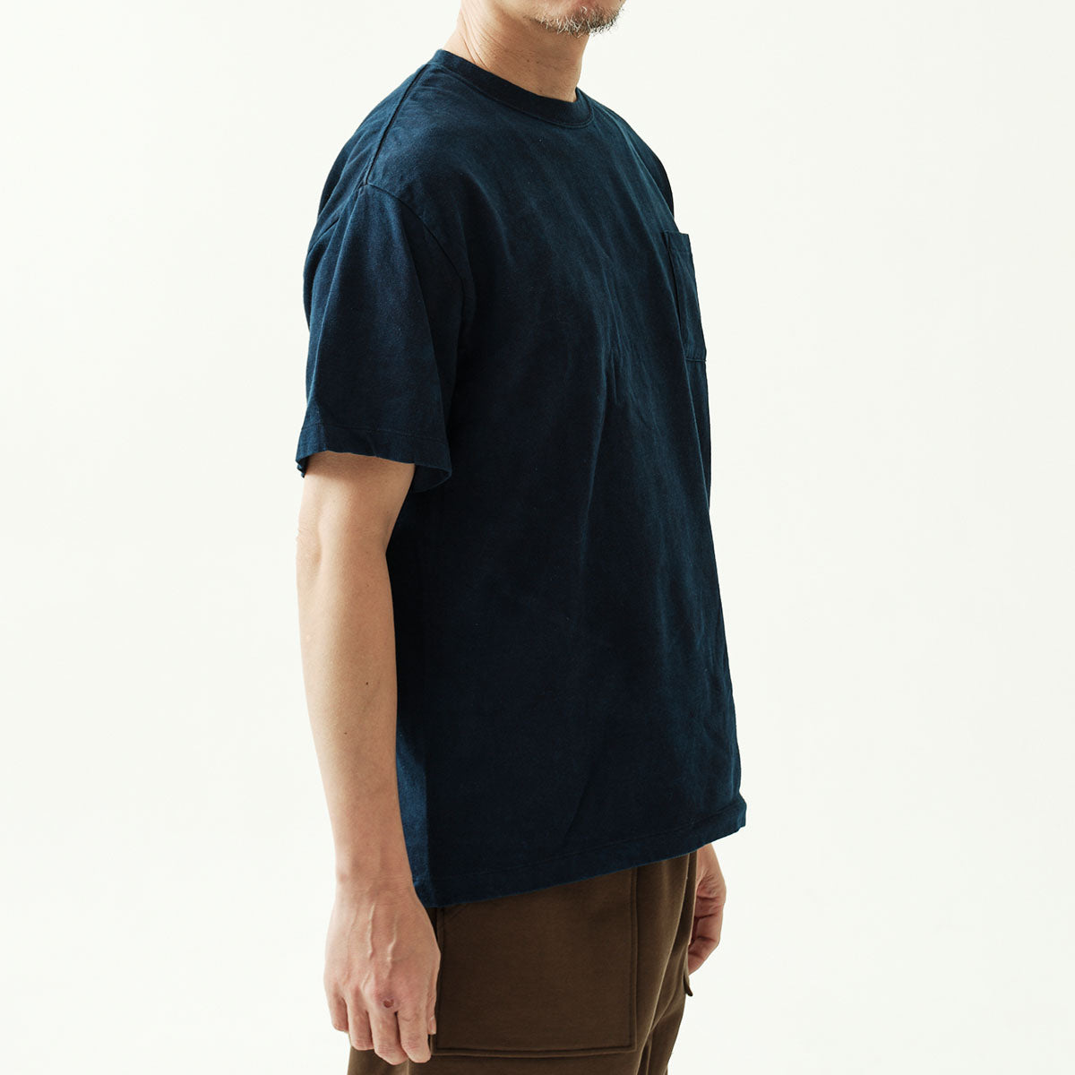 ANGLE 藍染めTシャツ