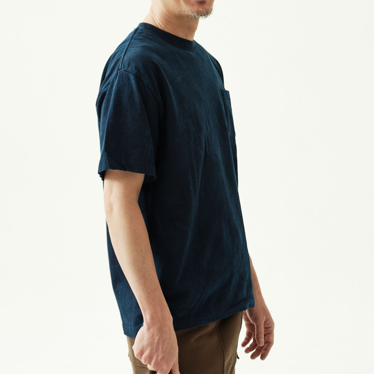 ANGLE 藍染めTシャツ