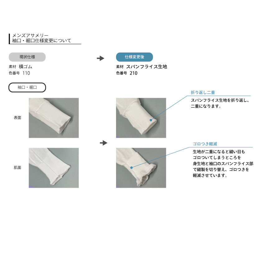 アサメリー7分袖アンダー ｜ ANGLE-アングルオンラインショップ