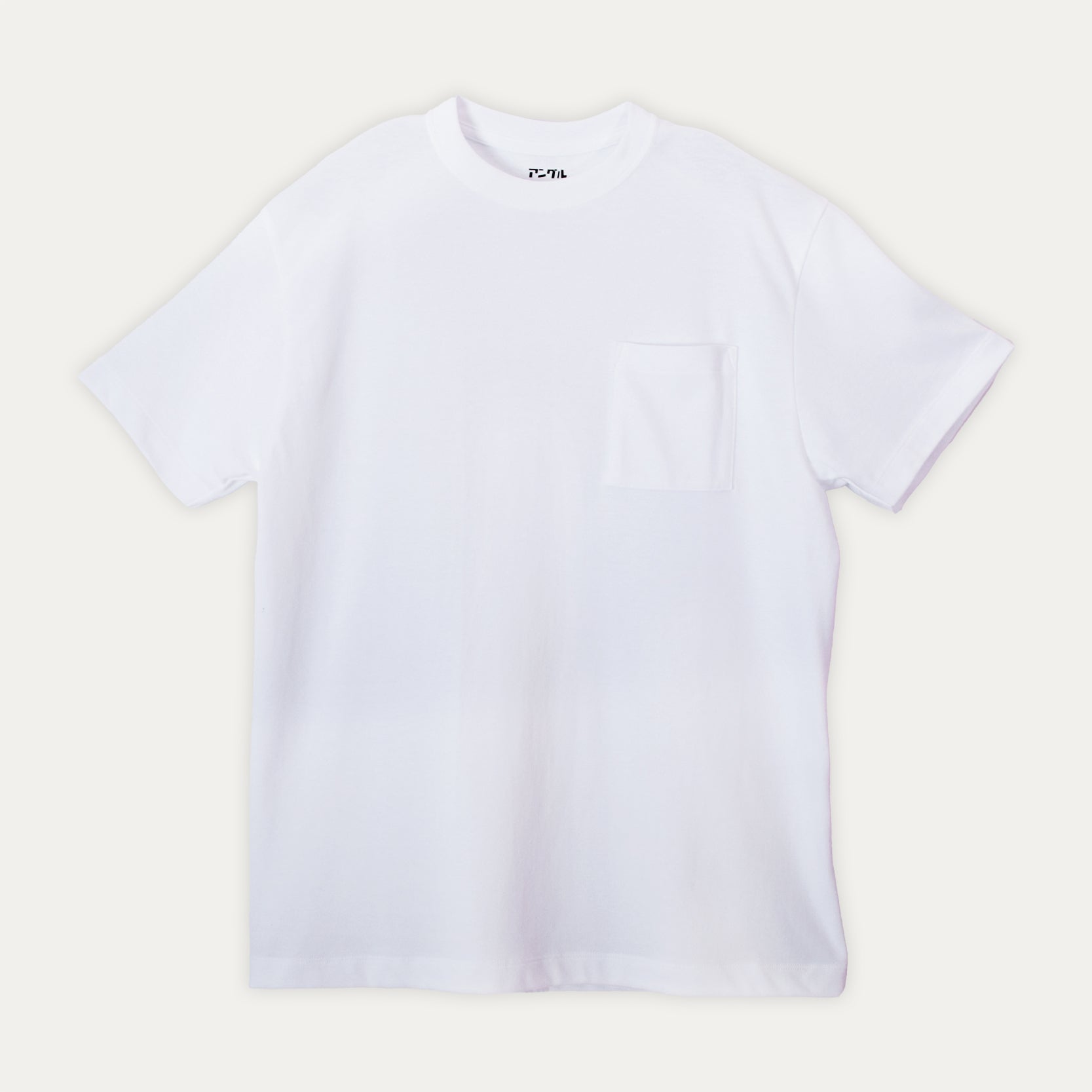 アンドエルシー　ドールTシャツ白 T-UNCUTIE-LONG-D T-shirt with embroidered D patch｜ホワイト